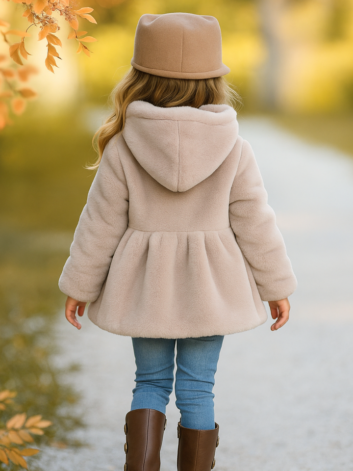 Snuggle Hooded Faux Fur Winter Coat