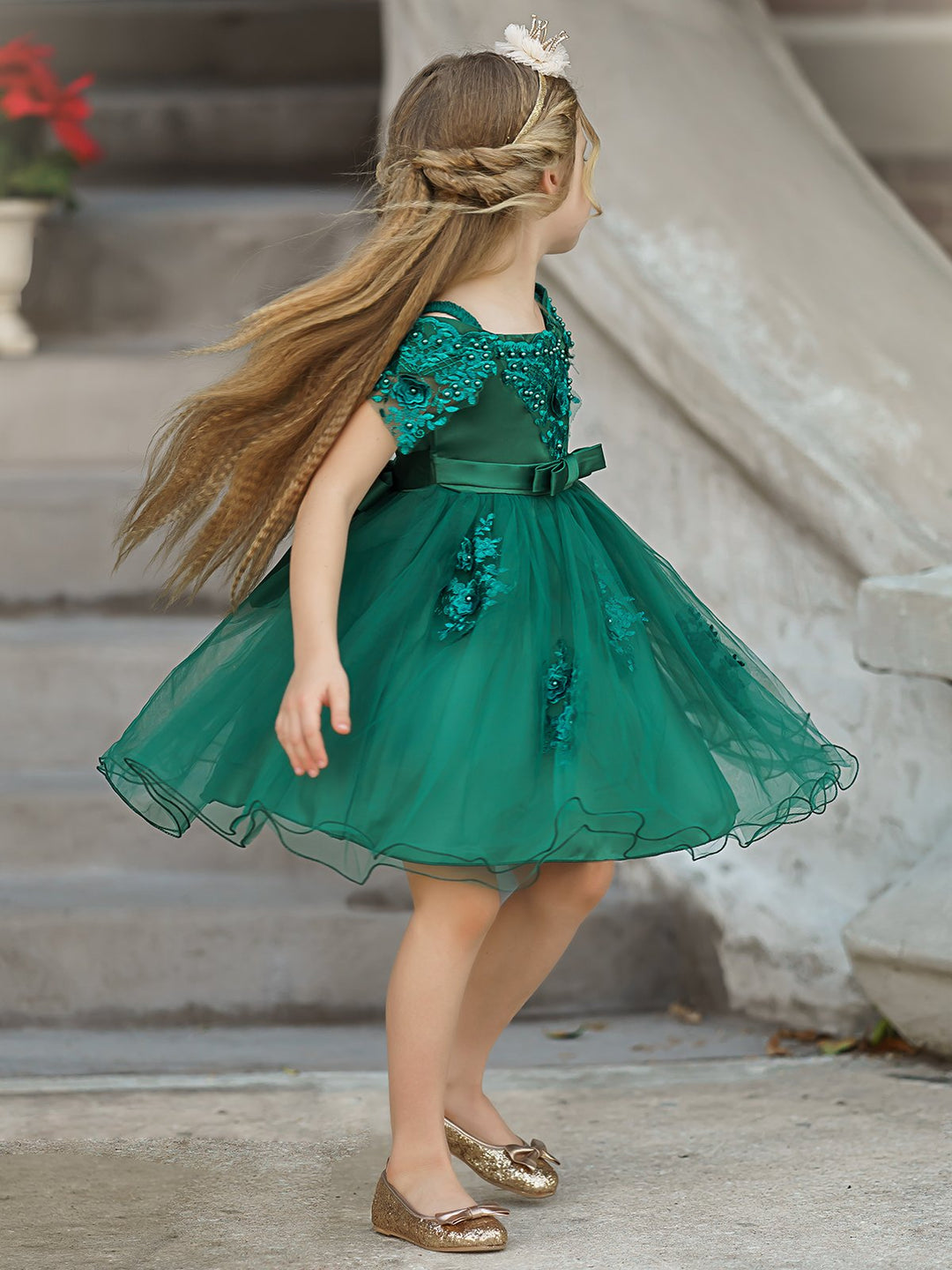 'Tis The Season Lace Applique Holiday Dress 'Tis The Season Lace Applique Holiday Dress
