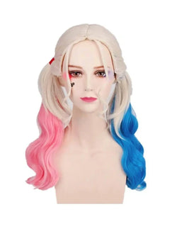 Girls Blue and Pink Wig