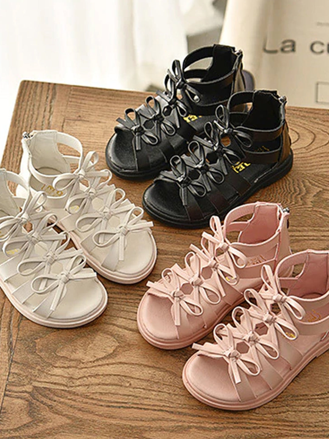 Gladiator Sandals for Girls Shoes by Liv and Mia Mia Belle Girls