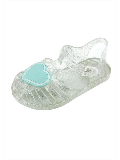 Girls Jelly Heart Sandals | Mia Belle Girls Shoes by Liv And Mia