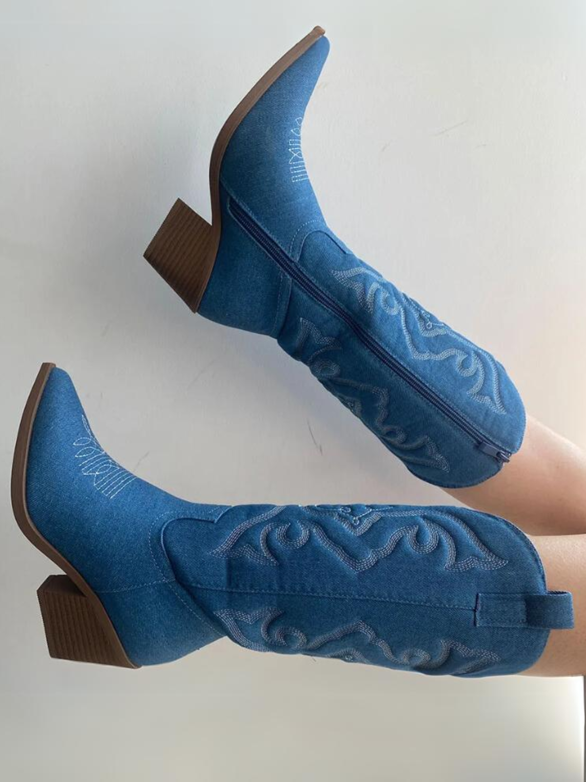 Mia Belle Girls Metallic Cowgirl Boots | Women's Shoes
