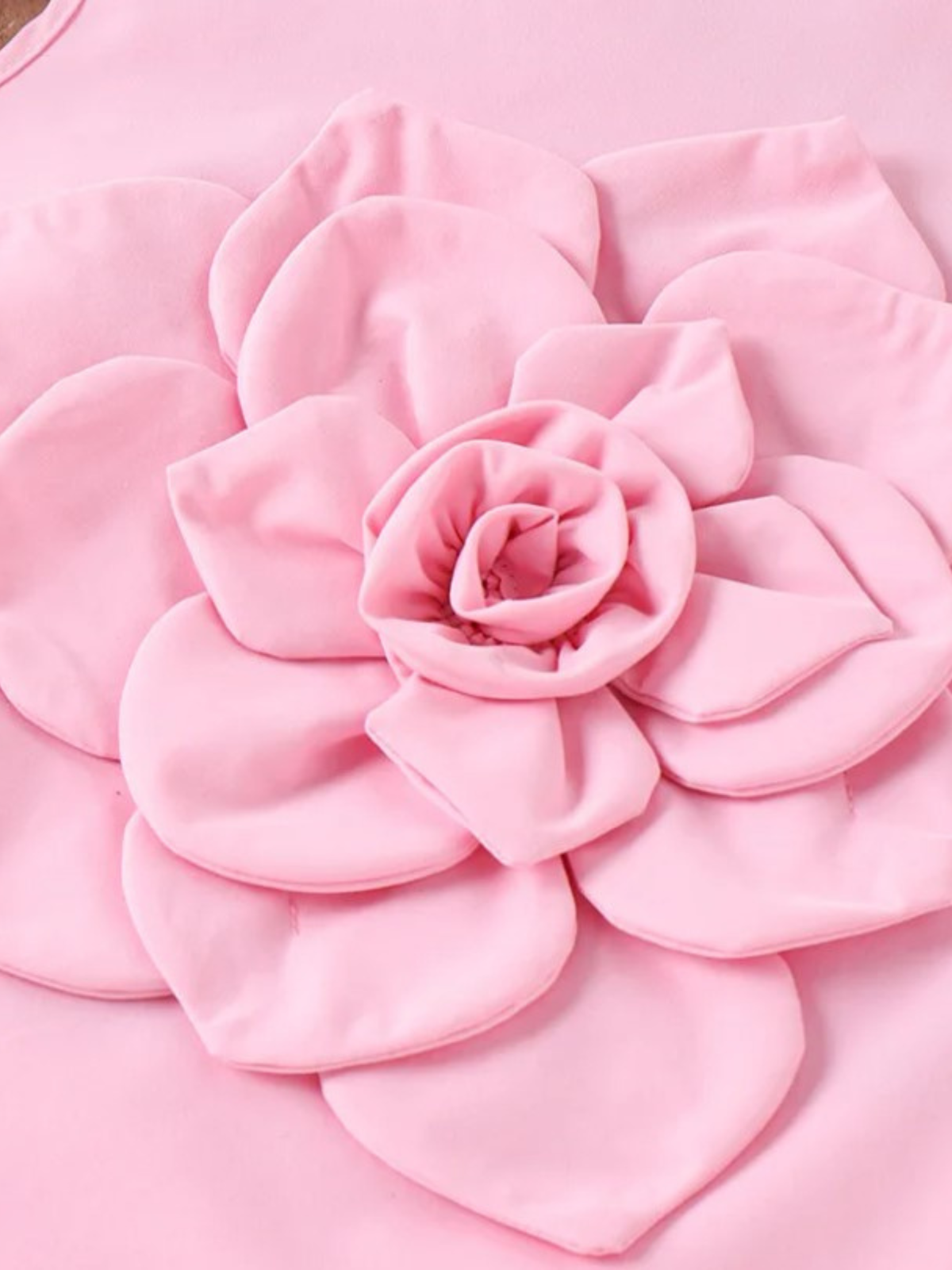 Pink Statement Flower A Line Dress | Summer Outfits | Mia Belle Girls