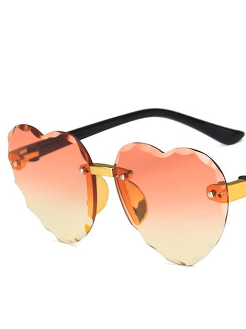 Keep Her Special Heart Lens Sunglasses Red