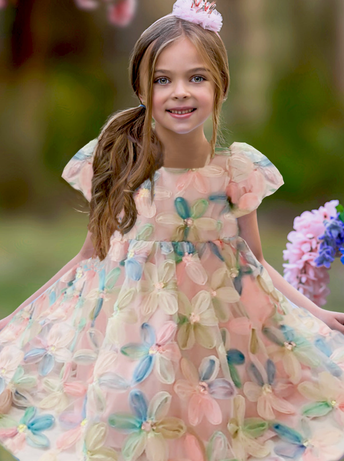 Spread More Magic Floral Tulle Dress