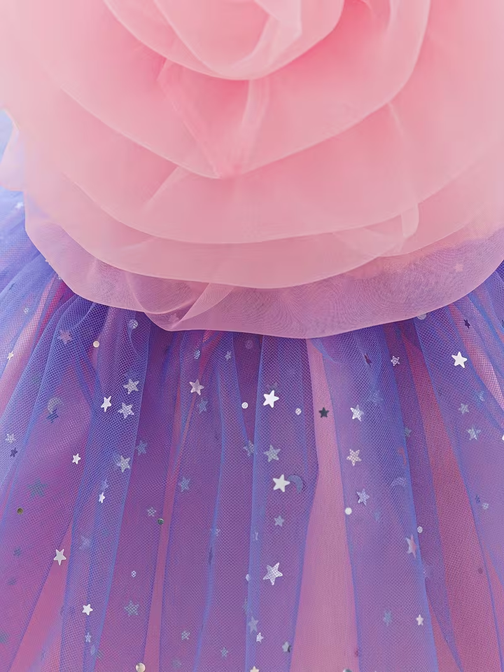Dreamy Twirl Pink Ombre Tulle Dress Mia Belle Girls