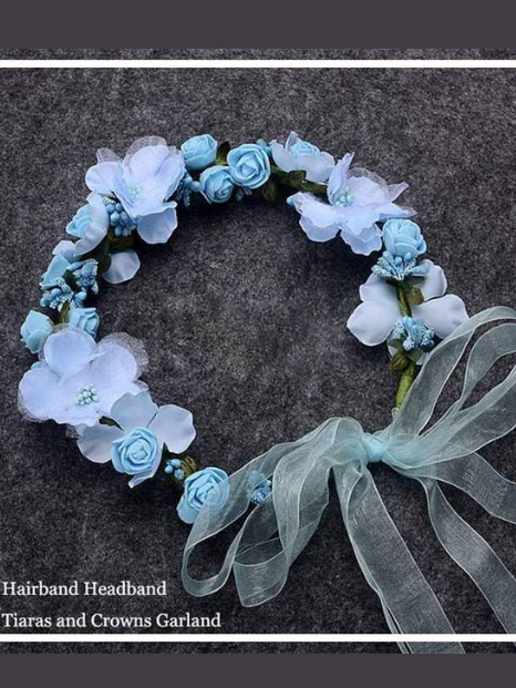 Mia Belle Girls Handmade Flower Crown | Girls Accessories