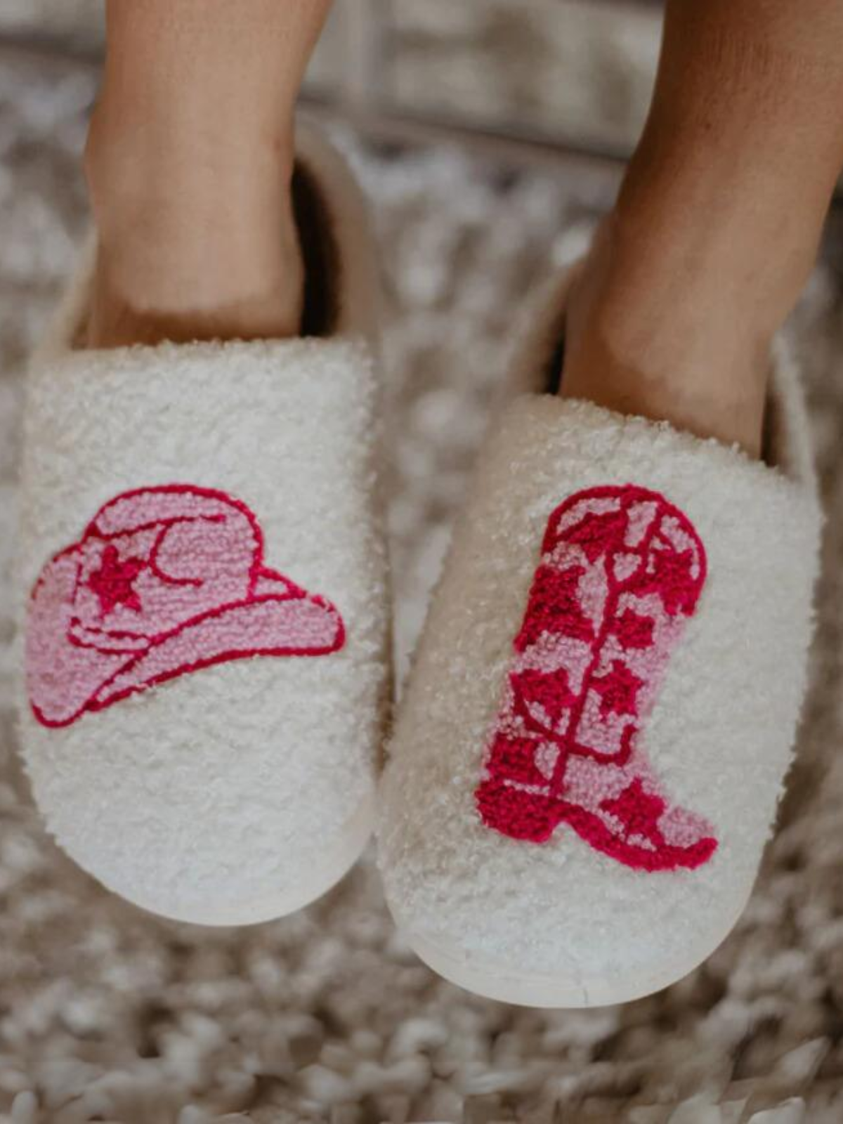 Mia Belle Girls Cowgirl Bedroom Slippers | Shoes By Liv & Mia