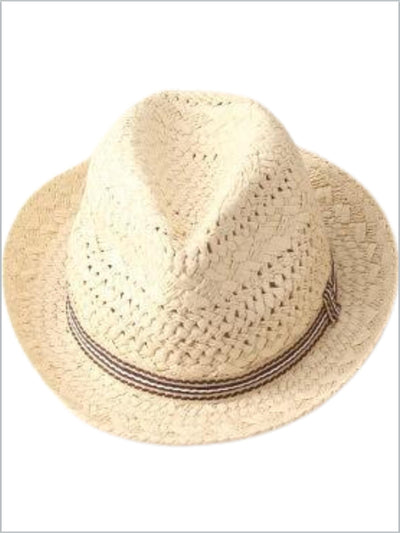Girls Fedora Straw Hat