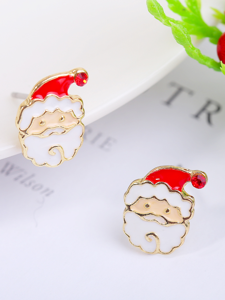 Kids Winter Fashion Accessories | Cutest Christmas Earrings 6pc Set