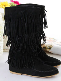 Women's Fringe Boots By Liv and Mia - Mia Belle Girls
