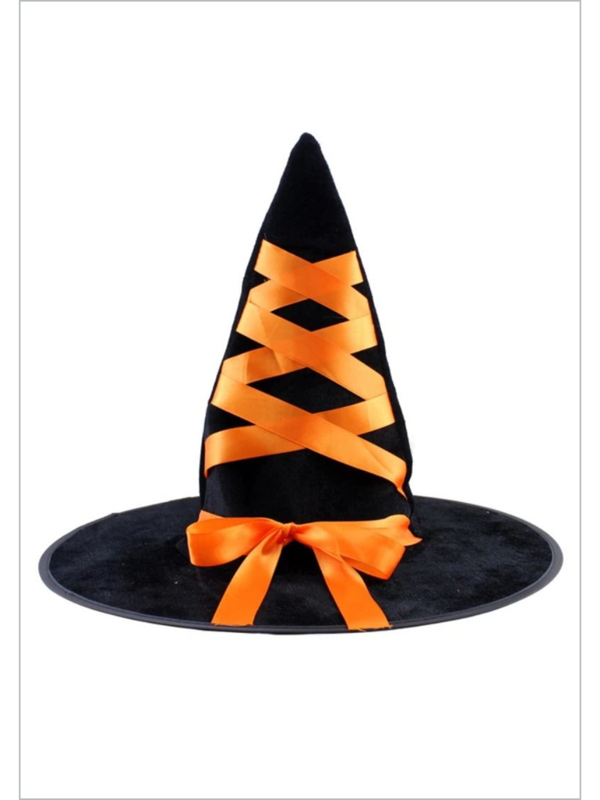 Charmed Child Orange Ribbon Witch Hat