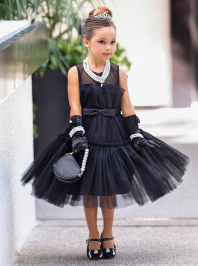 Girls Halloween Costume | Audrey Breakfast At Tiffany's Inspired Dress