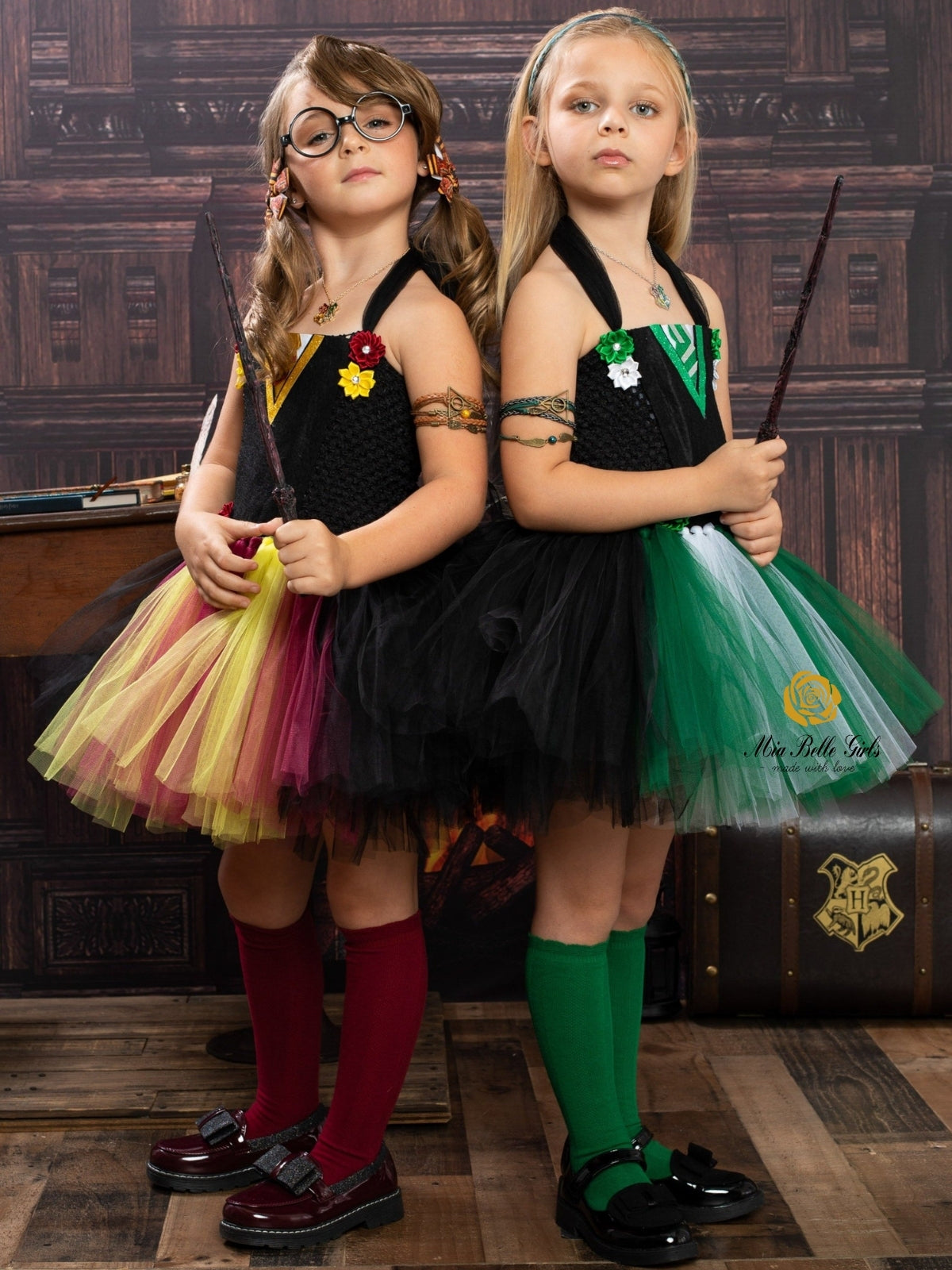 Halloween Costumes | Harry Potter Inspired Tutu Dress | Mia Belle Girls