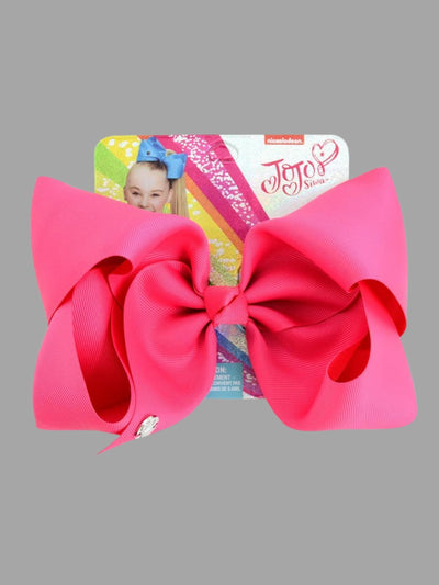 Girls Jojo Siwa- Inspired Sweet Candy Colors Hair Bows With Clip