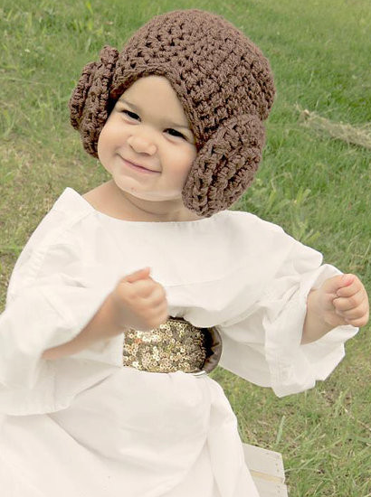 Mia Belle Baby Princess Leia Inspired Crochet Hat – Mia Belle Girls