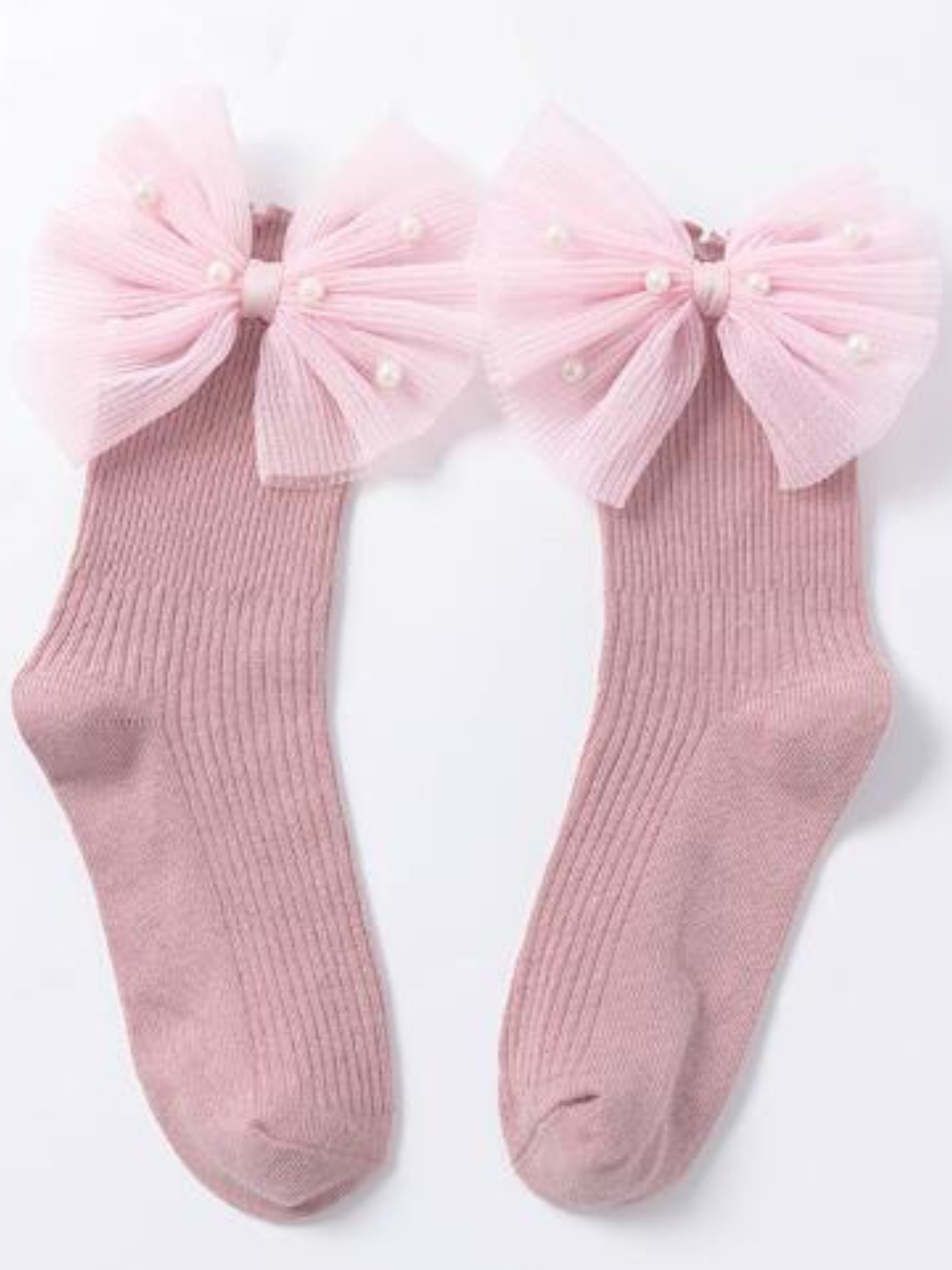 My Pearly Fashionista Socks With Bow
