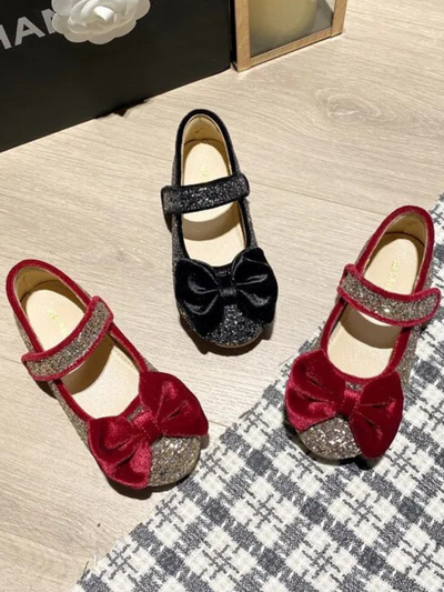 Mia Belle Girls Sequin Mary Jane Shoes | Shoes By Liv & Mia
