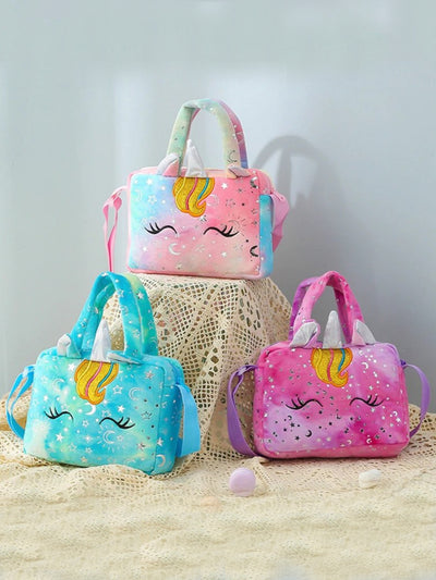 Out For Strolls Multicolor Unicorn Bag