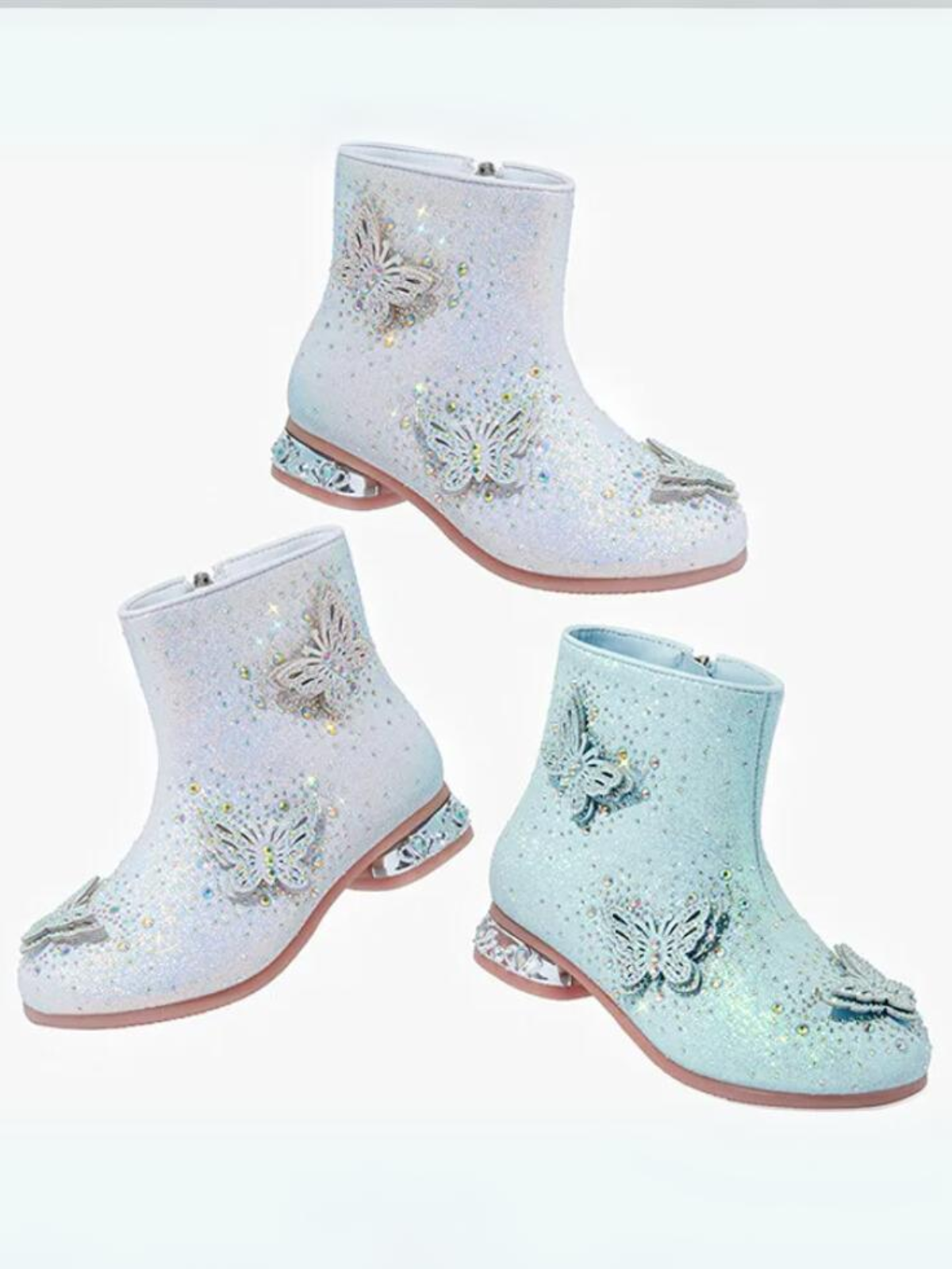 Mia Belle Girls Butterfly Boots | Shoes By Liv & Mia