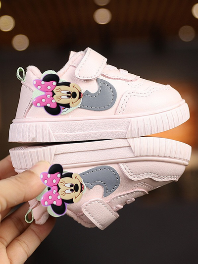 Shoes By Liv & Mia │Cartoon Classic Check Sneakers - Mia Belle Girls