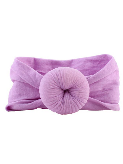 Baby Turban Headband lilac