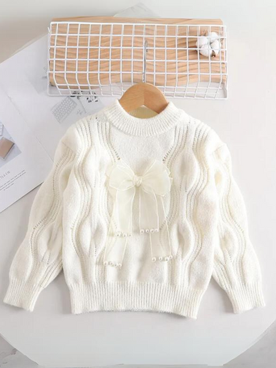 Mia Belle Girls Knit Pullover Sweater | Girls Winter TopsMia Belle Girls Knit Pullover Sweater | Girls Winter Tops