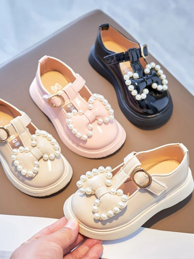 Mia Belle Girls Chunky T-Strap Shoes | Shoes By Liv & Mia