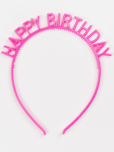 Mia Belle Girls Happy Birthday Headband | Girls Accessories