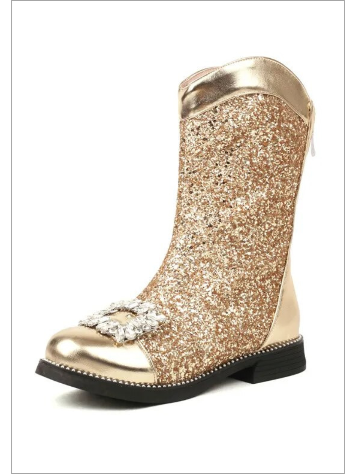 Mia Belle Girls Sequin Cowgirl Boots | Shoes By Liv & Mia