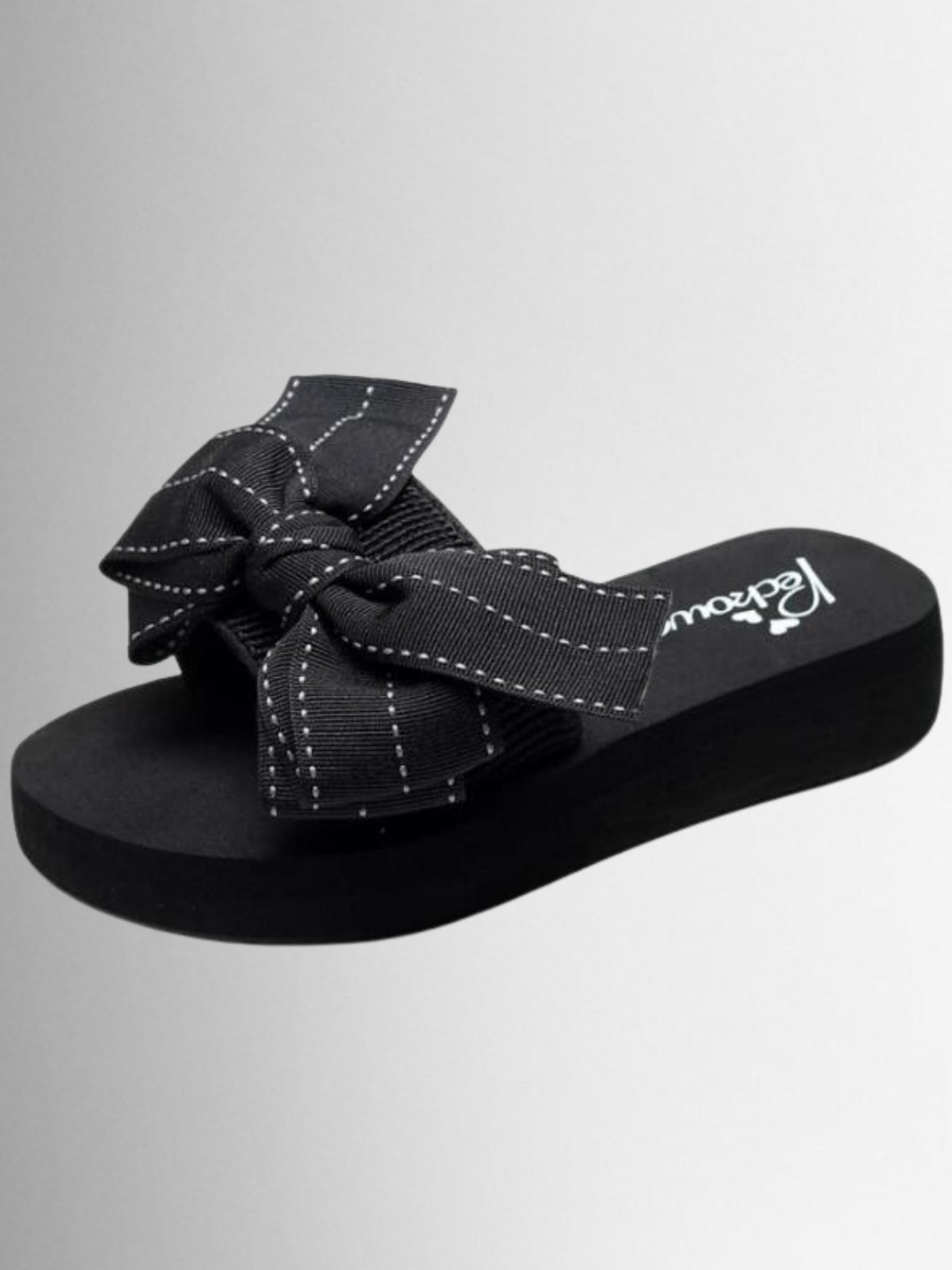 Mia Belle Girls Bow Slides | Shoes By Liv and Mia