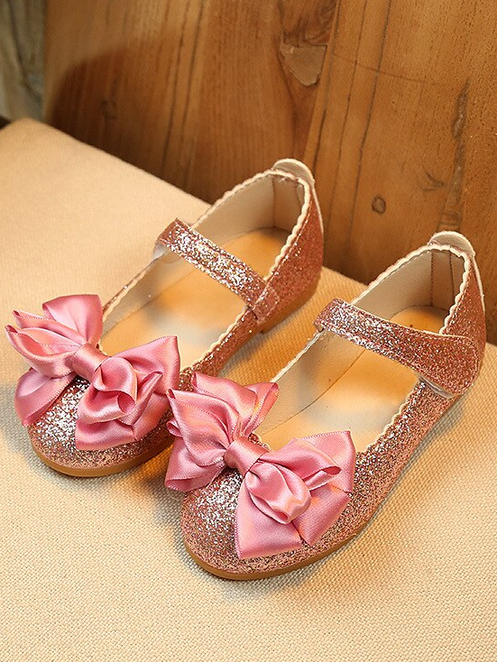 Girls Are All About Glitter and Bows Shoes By Liv and Mia