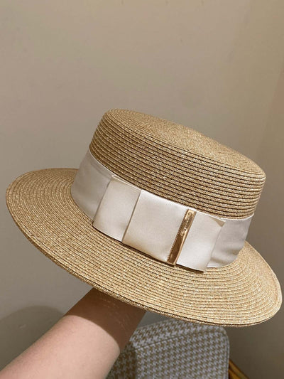 Make A Statement Ribbon Beach Hat