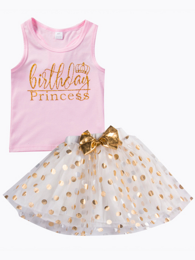 All About Me Birthday Princess Top and Tutu Set