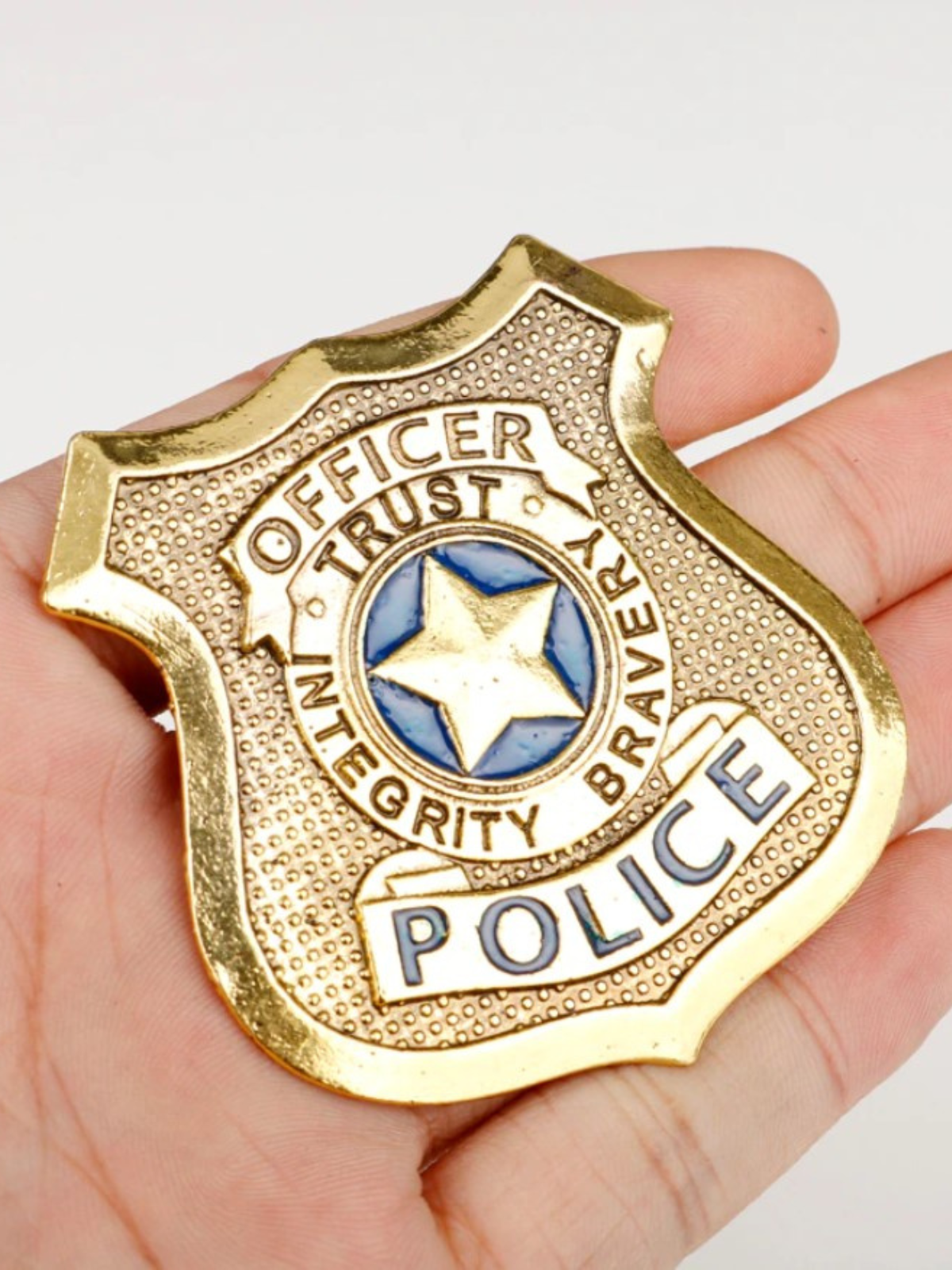 Little Officer Cosplay Police Badge
