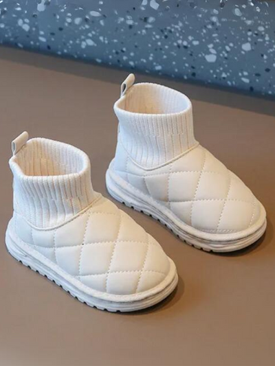 Girls Shoes By Liv and Mia | Quilted Snow Ankle Boots