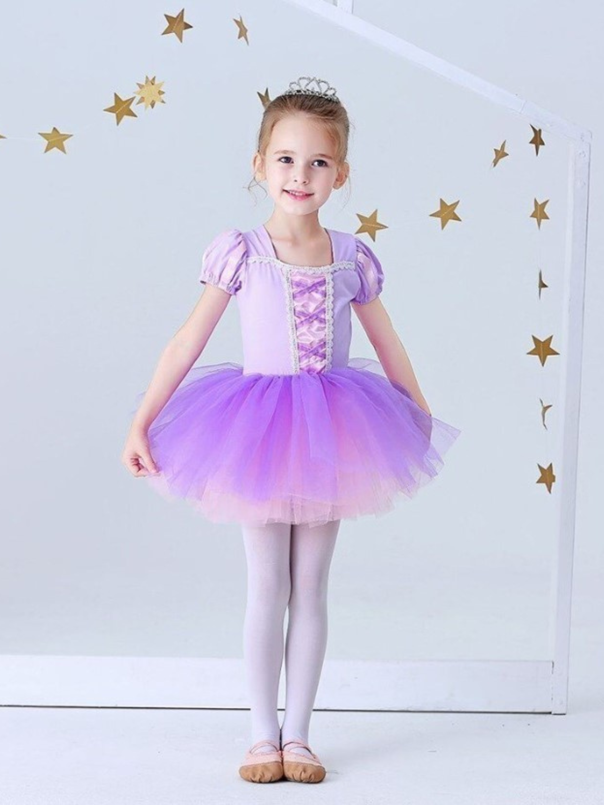 Girls Ballerina Dresses | Rapunzel Inspired Princess Ballerina Dress