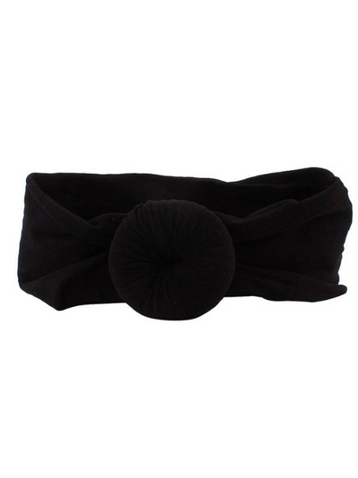 Baby Turban Headband black