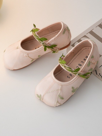 Secret Garden Floral Mary Jane Shoes by Liv and Mia