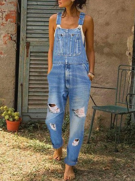 Women's Casual Can Look Sophisticated Too Denim Overalls