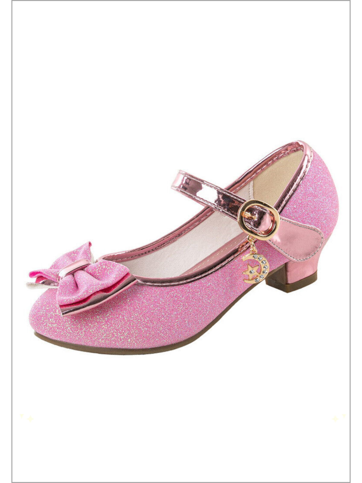 Mia Belle Girls Glitter Princess Heels | Shoes By Liv and Mia