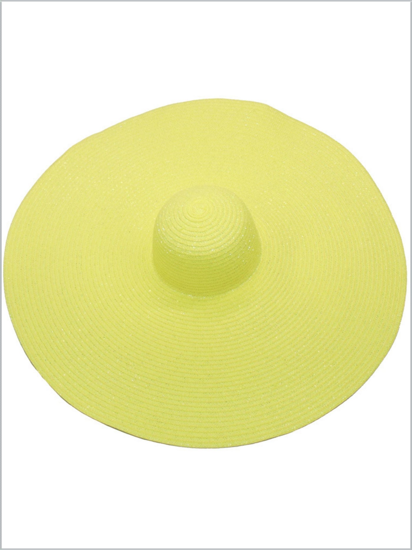 Women's Summer Colors Oversized Straw Hat