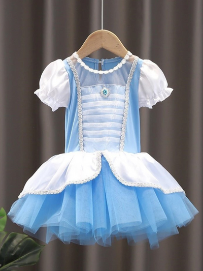 Little Girls Princess Dresses | Cinderella Inspired Ballerina Dress