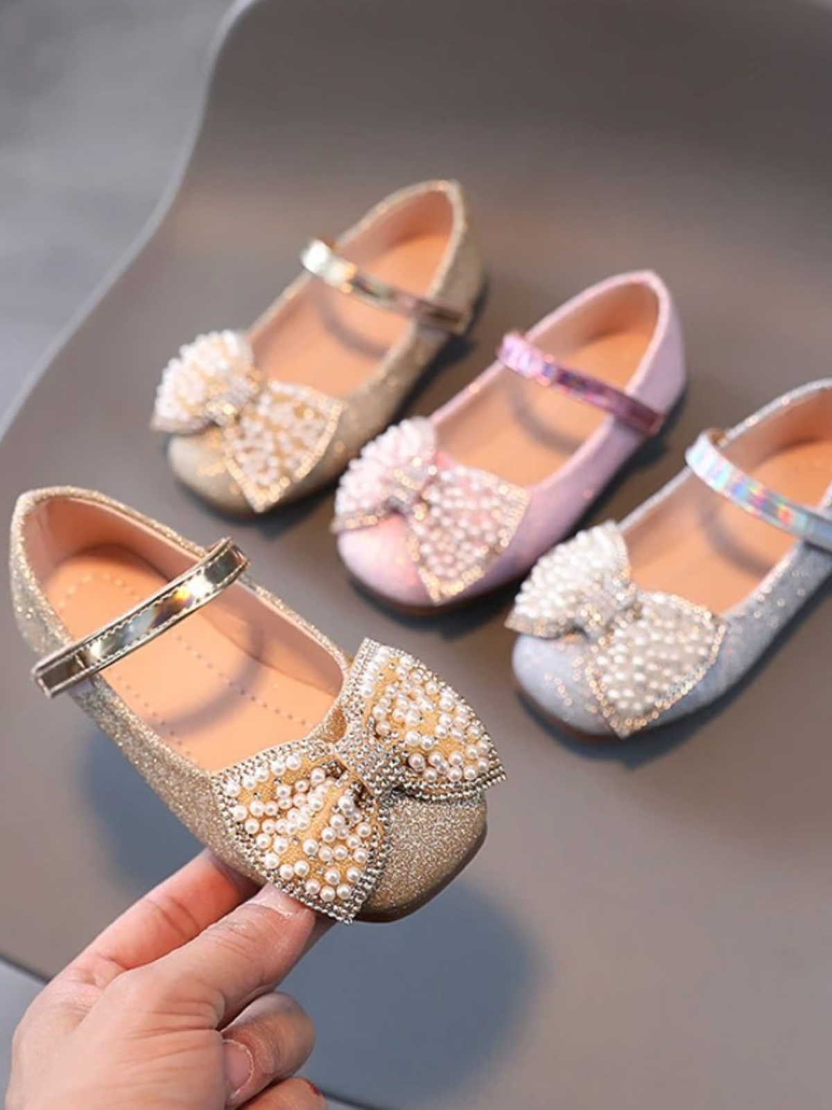 Dazzle The Day Mary Jane Shoes By Liv and Mia