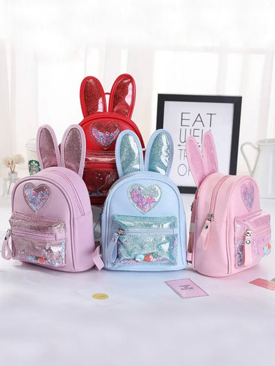 Back To School Accessories | Bunny Ears Backpack | Mia Belle Girls