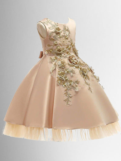 Girls Special Occasion Dress | Regal Beauty Embellished Princess Dress