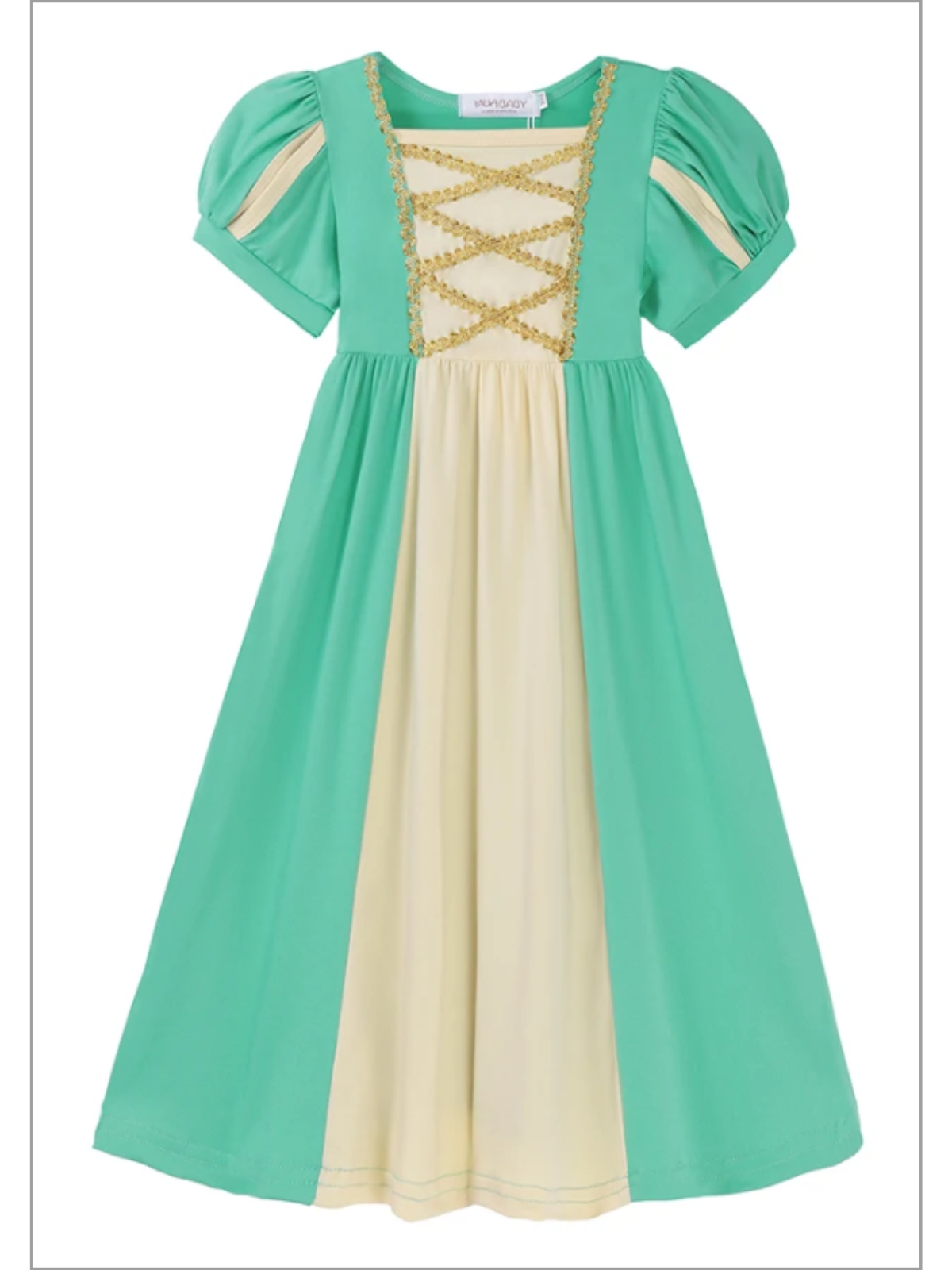 Mia Belle Girls Green Princess Dress | Princess Dress Up
