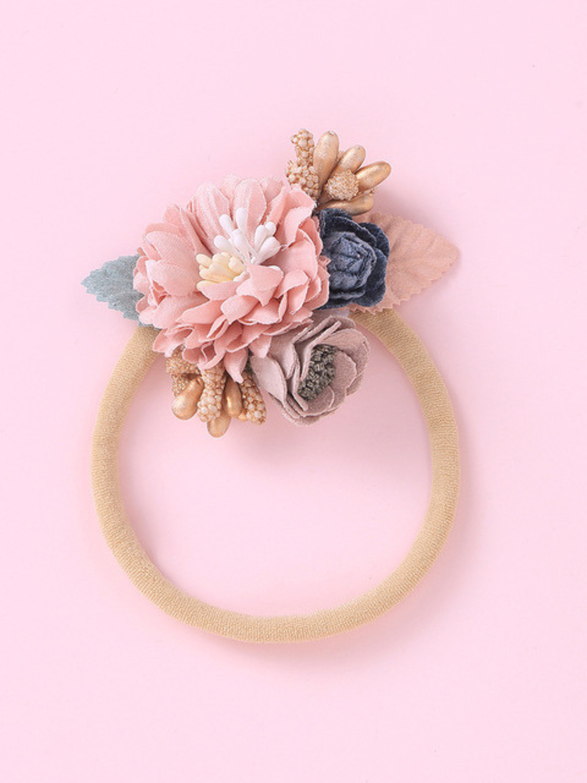 Joyful Beginnings Baby Flower Headband
