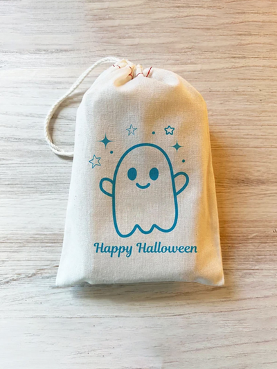 Mia Belle Girls Halloween Drawstring Candy Bag | Halloween Accessories