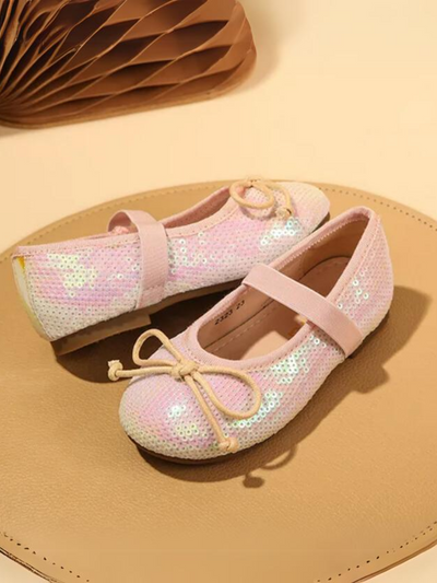 Mia Belle Girls Sequin Ballet Flats | Shoes By Liv & Mia